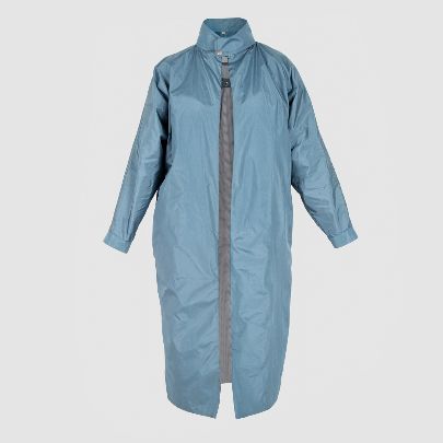 Picture of blue raincoat