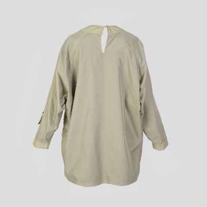 Picture of light green raincoat