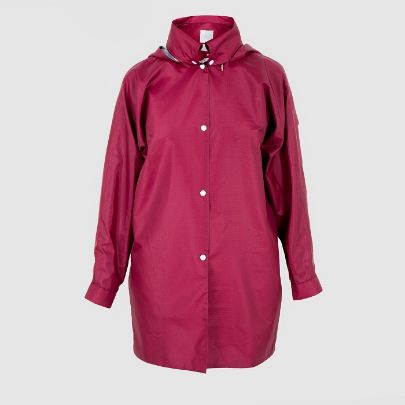 Picture of purple waterproof rain coat