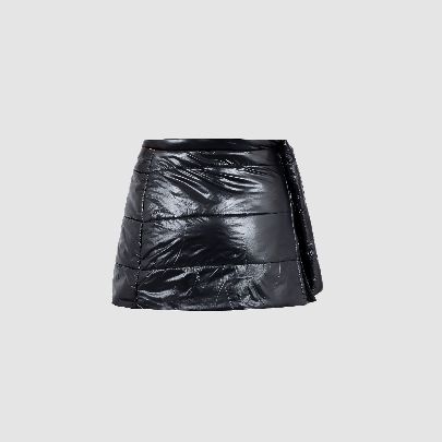 Picture of Women's short puffer skirt