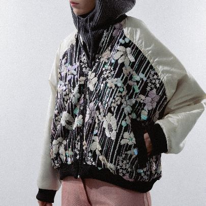 Picture of Women's sequin bomber jacket