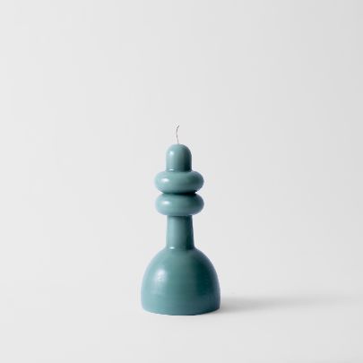 Picture of Blue/green candle