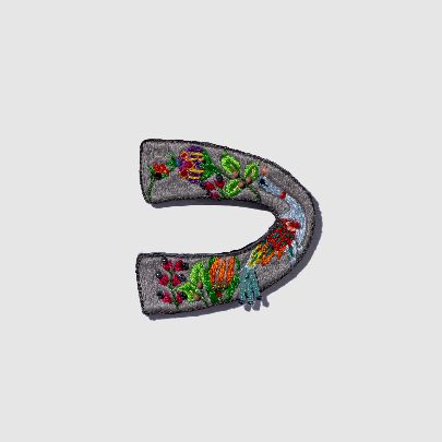 Picture of Letter D brooch