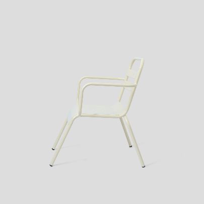 Picture of Cream chair with handle