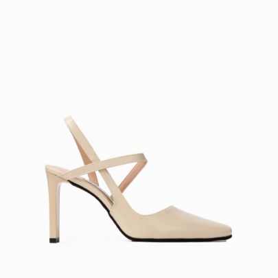 Picture of Beige Kita high heel women's shoes