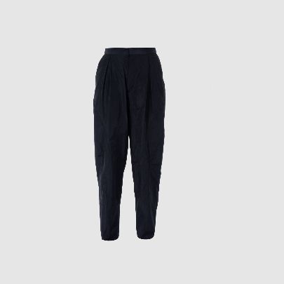 Picture of Black memory pants with black stitching