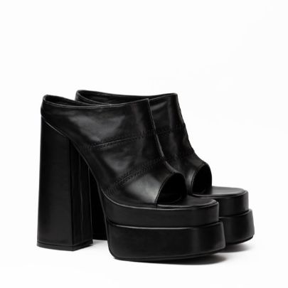 Picture of Black Women's Greta Moll high platform shoes