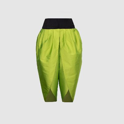 Picture of Bright black and green pants