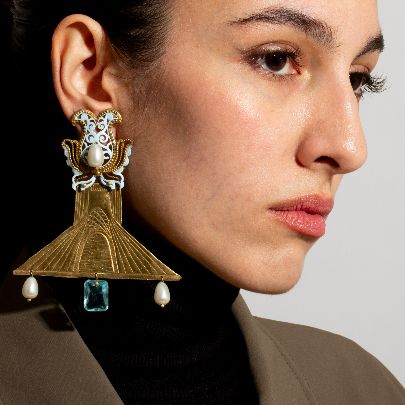 Picture of Azadi Square earrings