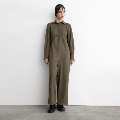 Picture of Women's green Overall