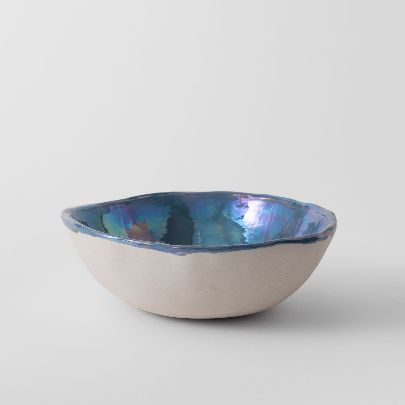 Picture of Big blue handmade bowl