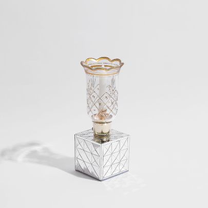 Picture of Golden star carved candlestick