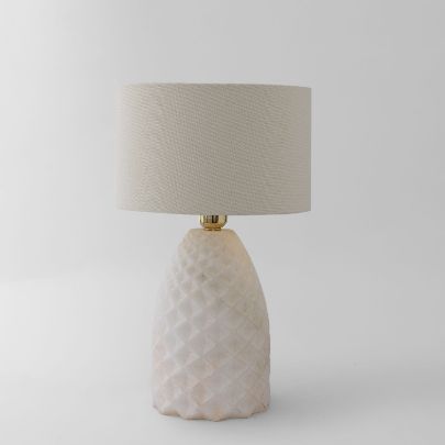 Picture of Alabaster table lampshade