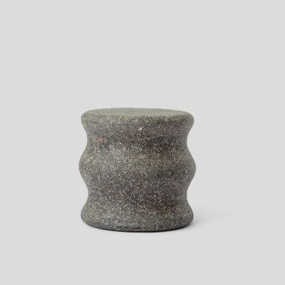 Picture of Sculptural Charcoal Side Table