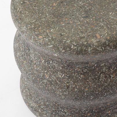 Picture of Sculptural Charcoal Side Table