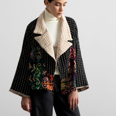 Picture of  vintage embroidery women's coat 