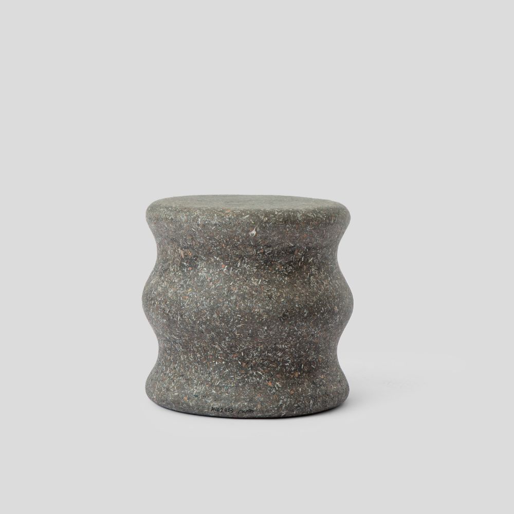 Picture of Sculptural Charcoal Side Table