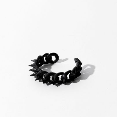 Picture of Black chain cuff