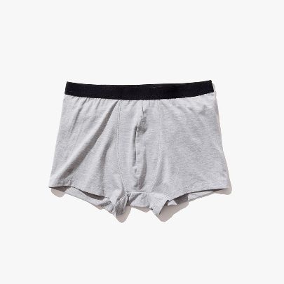 Picture of Men's plain cotton slip shorts