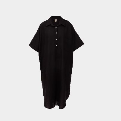 Picture of Black linen women's Shirt