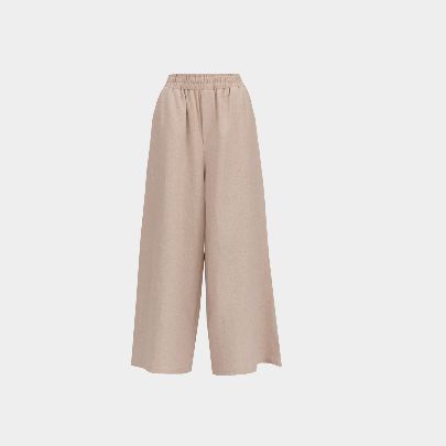 Picture of Zima women's cream linen pants