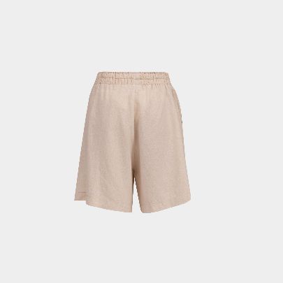 Picture of Zima women's cream linen shorts