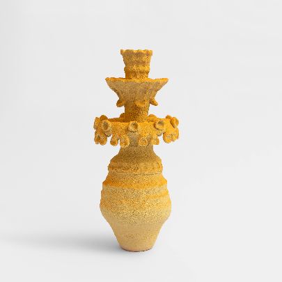 Picture of Yellow orange Talaat candlestick