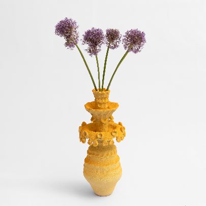 Picture of Yellow orange Talaat candlestick