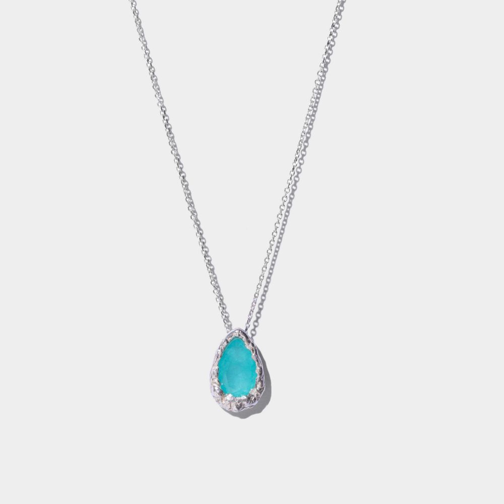 Picture of Women's silver pond necklace