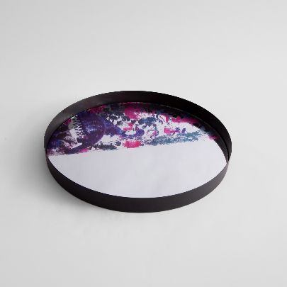 Picture of Patterned mirror tray 36