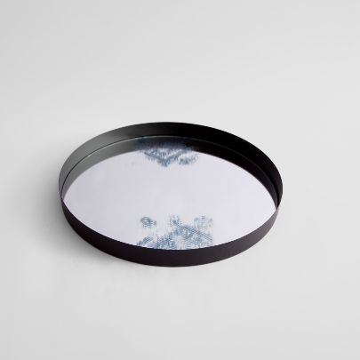 Picture of Patterned mirror tray 28