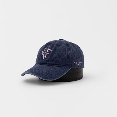 Picture of Navy blue denim cap