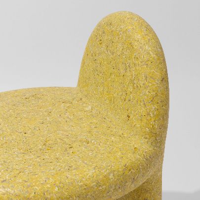 Picture of Sculptural Yellow Chair 