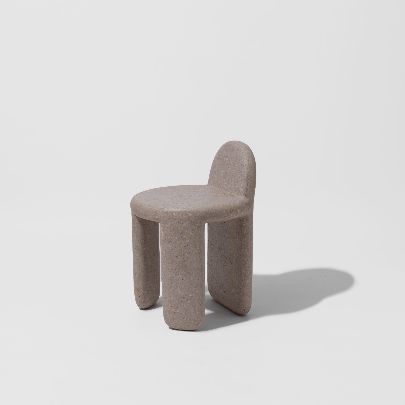 Picture of Sculptural Khaki Chair