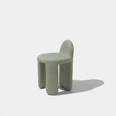 Picture of Sculptural Green-Grey  Chair