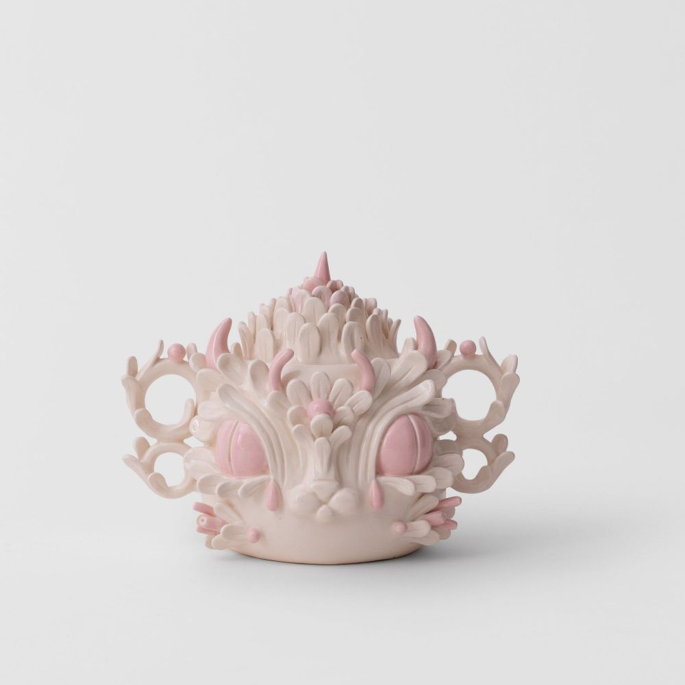 Picture of Practical Ceramic Cherry Blossom Sculpture Light Pink