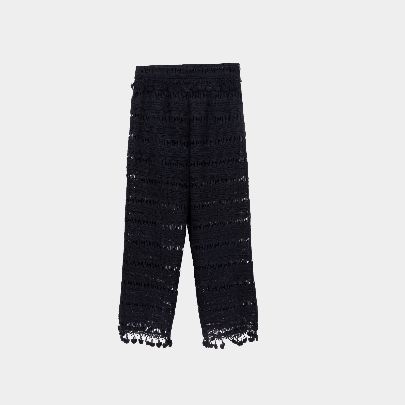 Picture of Black Crochet Women's Pants