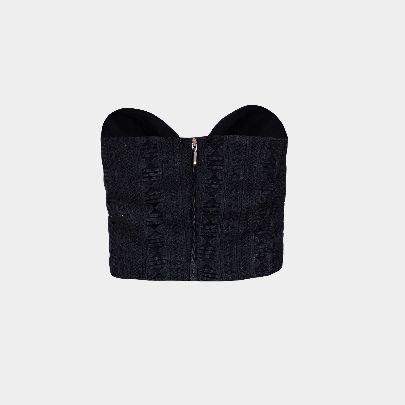 Picture of Women's Crochet Top Charming Black