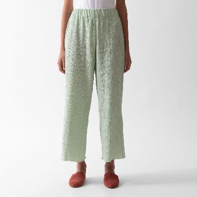 Picture of Pistachio green women's tops and pants