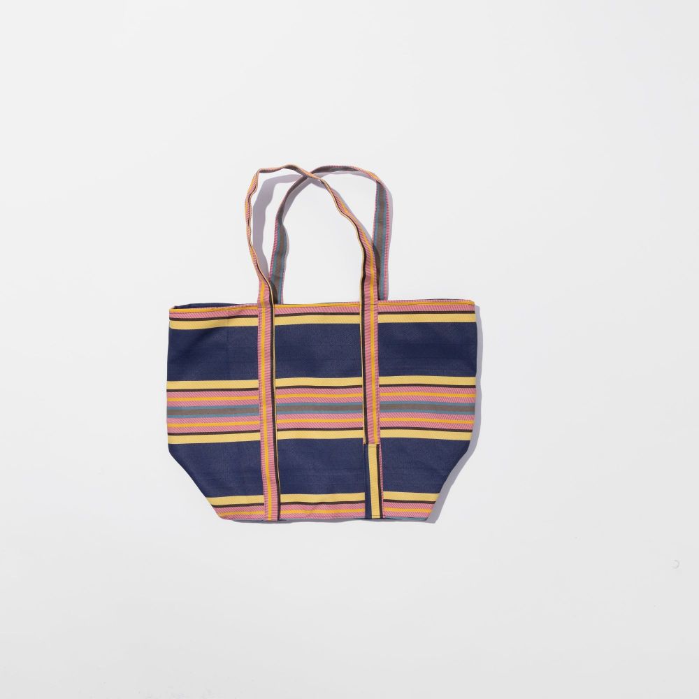 Picture of Blueberry Bag Striped green Blue Yellow