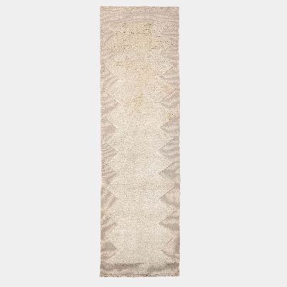 Picture of White wool rug 2