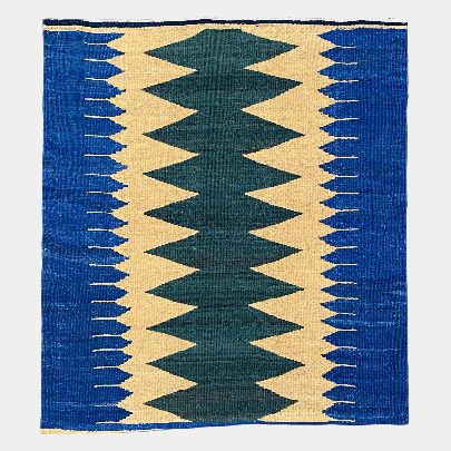 Picture of Yellow blue kilim  