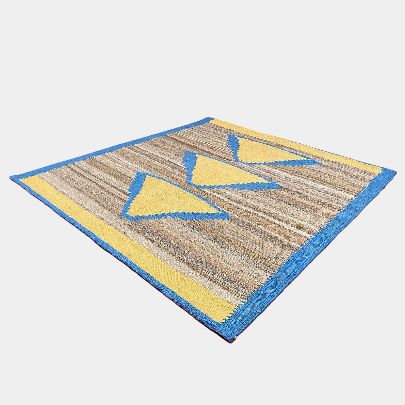 Picture of Yellow blue kilim  