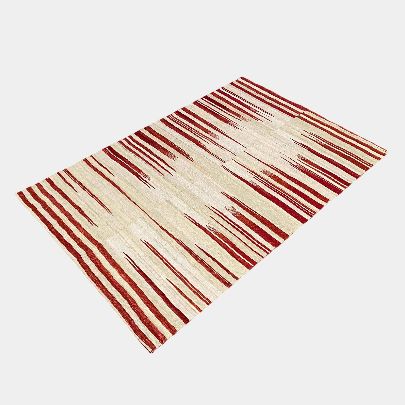 Picture of Red White Wool Kilim