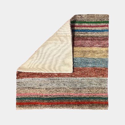 Picture of Alvan wool cushion, thin rug