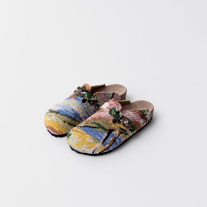 Picture of Pink Goblin Patterned sandal