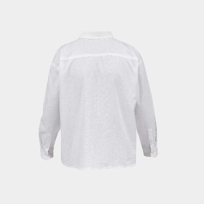 Picture of White linen men's shirt