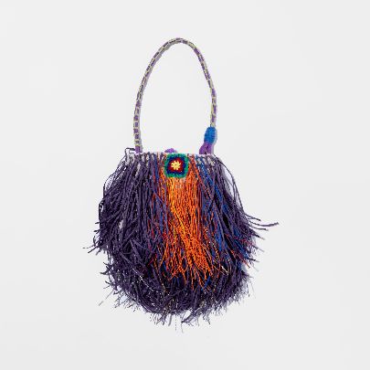 Picture of Women's Cotton eye Chakra Yarn Bag