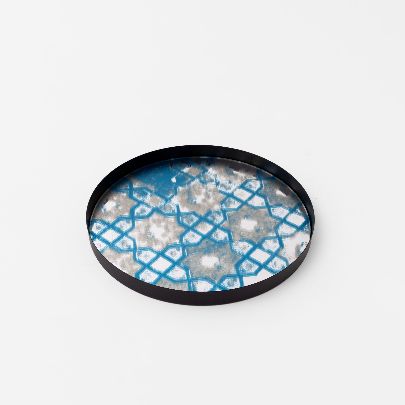 Picture of Blue Islamic Mirror Tray