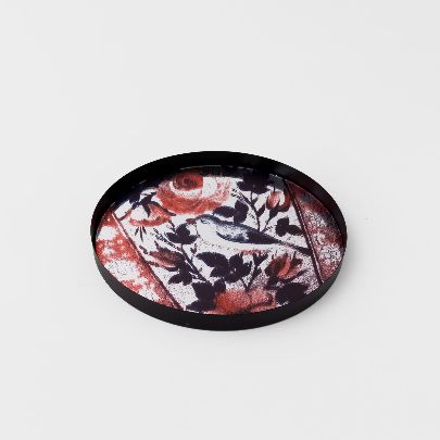 Picture of Patterned mirror tray 10